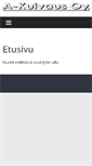 Mobile Screenshot of a-kuivaus.fi